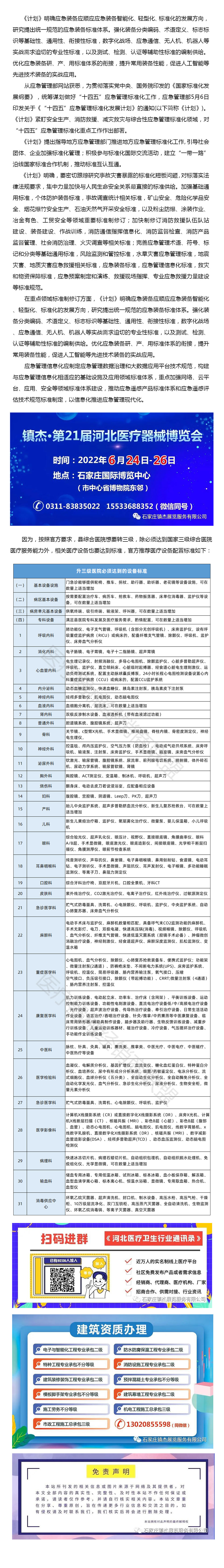 官方發(fā)文，1.68萬縣醫(yī)院設(shè)備配置開始“升級(jí)”！